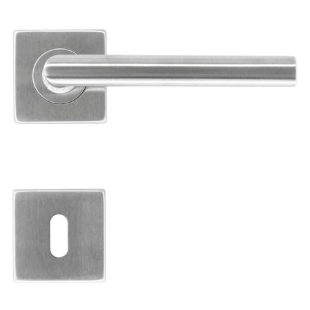 BEQUILLE SQUARE I SHAPE 16MM  INOX PLUS R+E