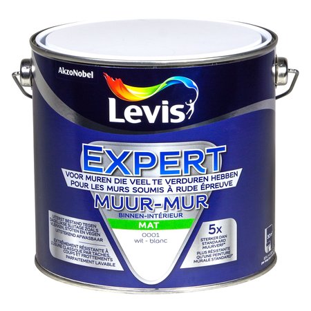LEVIS EXPERT MUUR 2,5L WIT 0001